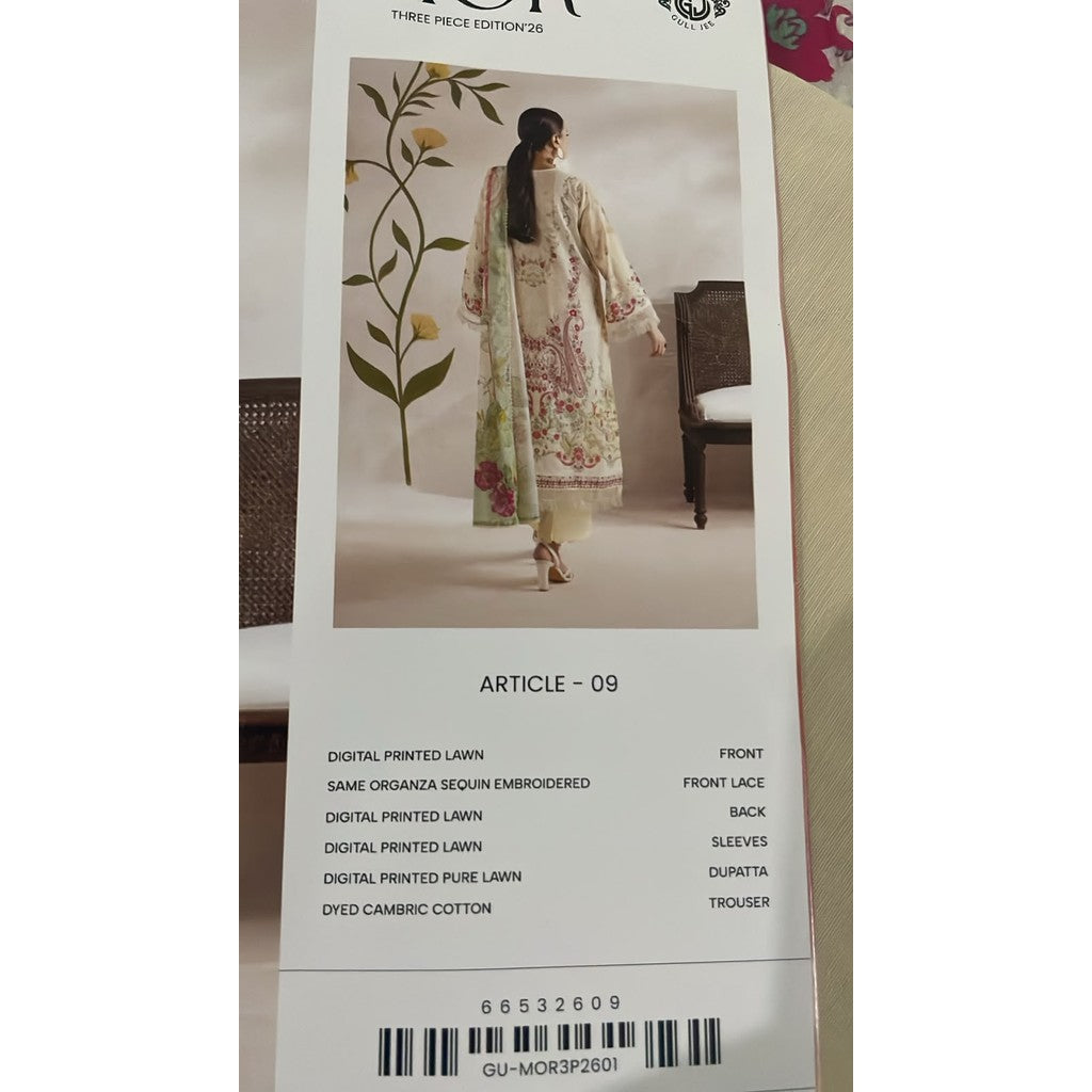 MORJA by GULJEE3 Piece Edition GU-MOR3P2601