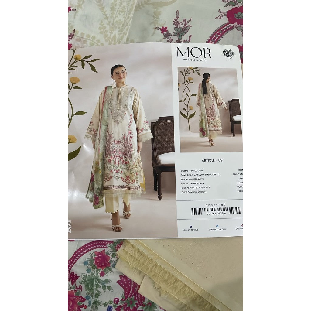 MORJA by GULJEE3 Piece Edition GU-MOR3P2601