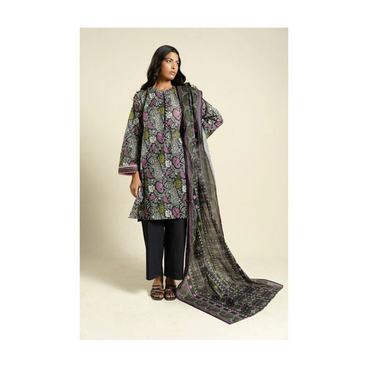 Alkaram Summer '26 Printed Lawn 3-Piece Suit RTS | SHIRT & DUPATTA LAWN | PRINTED