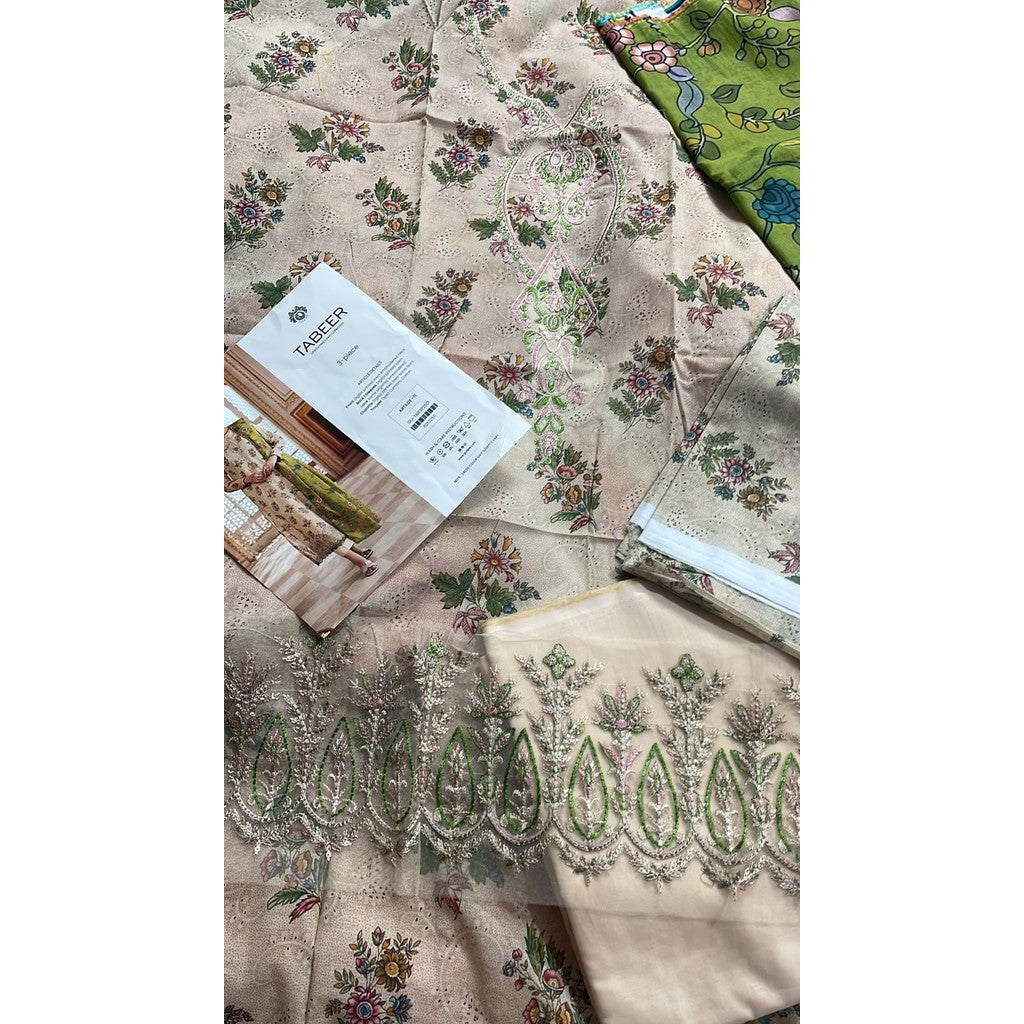 Guljee Tabeer 3-Piece Digital Printed Lawn Suit (Article 11 - GU-TAB3P2501)